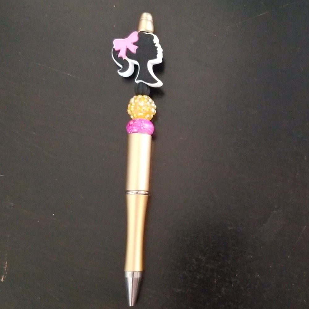Beaded pen
